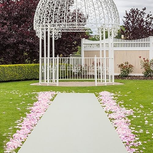 Wedding Aisle Runner 33ft x 3ft White Carpet