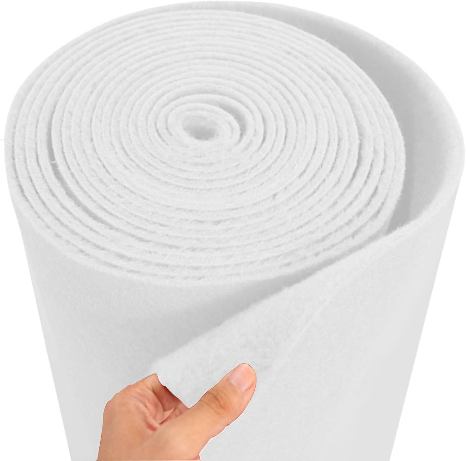 Luyckfrazy Carpet Runners White Wedding Aisle Runner 15x20m
