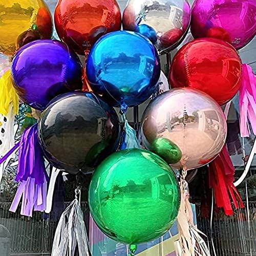 PartyWoo Red Balloons 6 Pack for Birthday and Bridal Shower