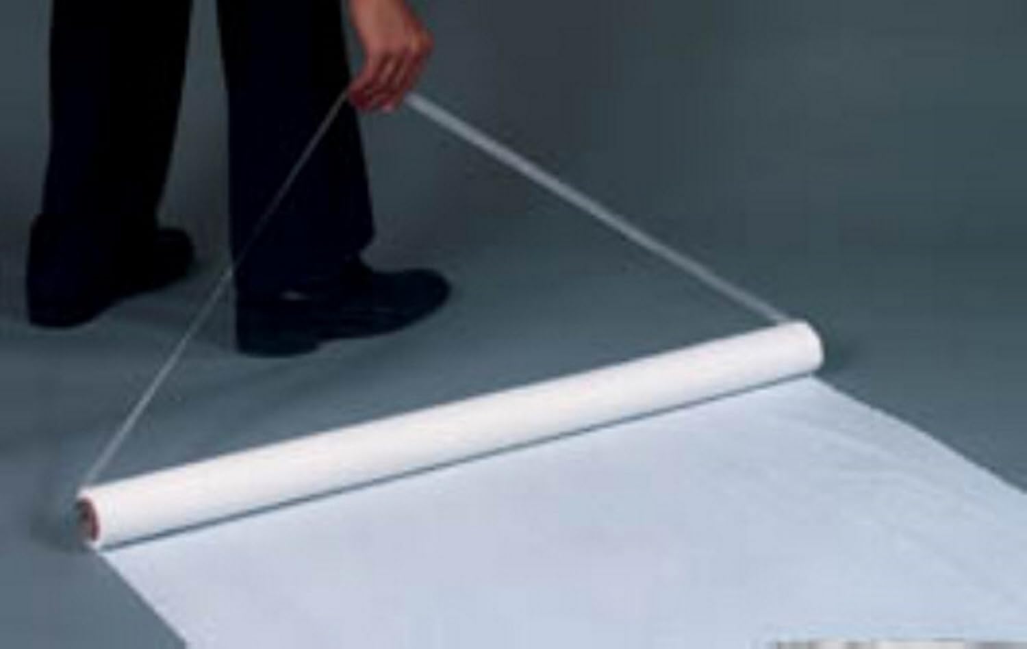 White Plastic Aisle Runner 36 x 75 Ft