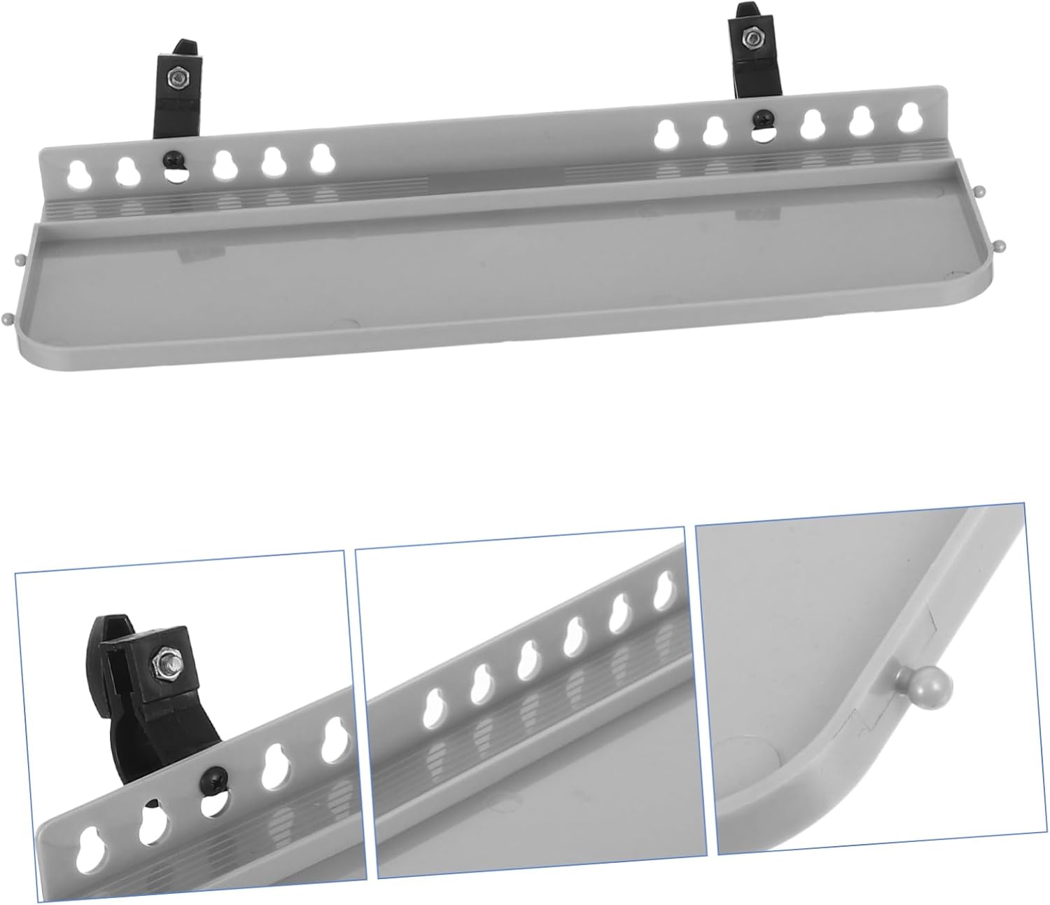NUOBESTY Lightweight Plastic Easel Paint Tray Organizer