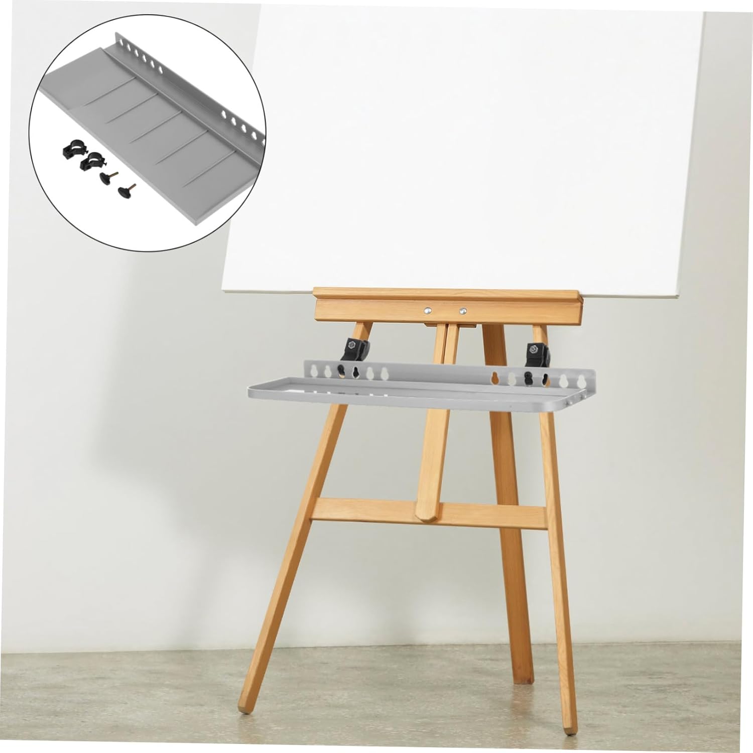 Lightweight Detachable Easel Tray for Art Students