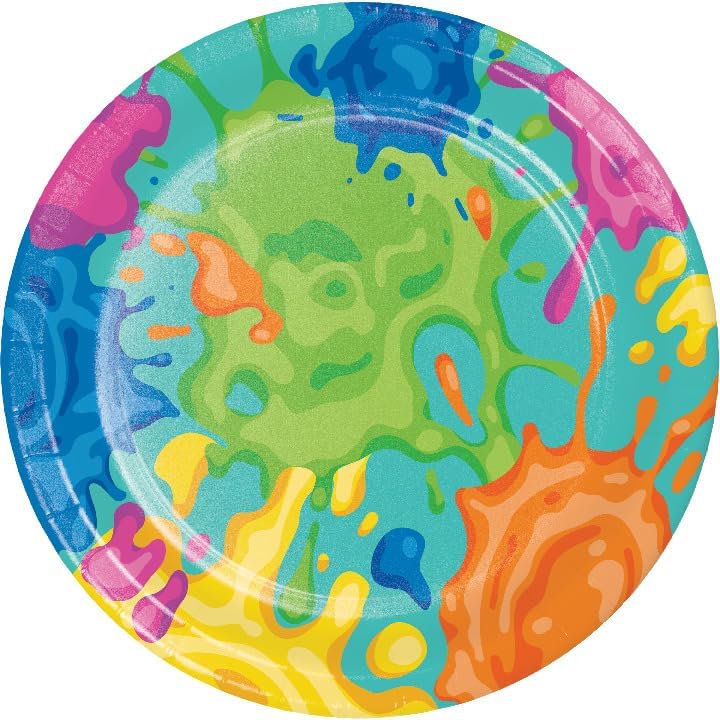 Paint Splatter Party Supplies for 16 People