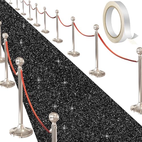 Glitter Carpet Runner for Party 26 X 30 ft