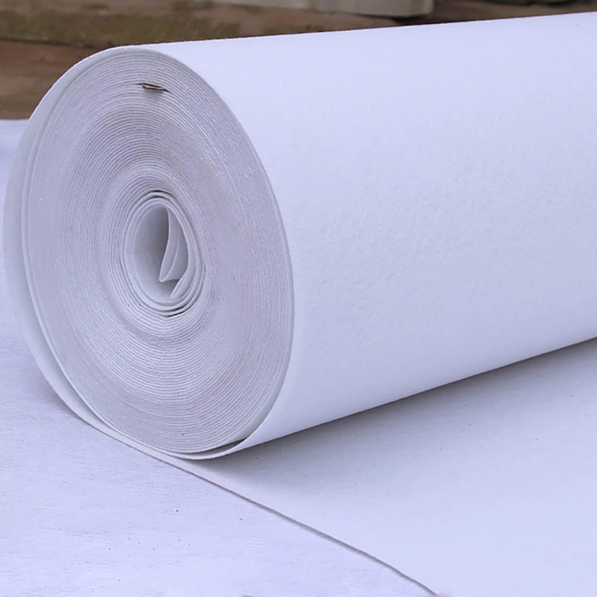 HUAHOO White Aisle Runner Carpet for Weddings and Events
