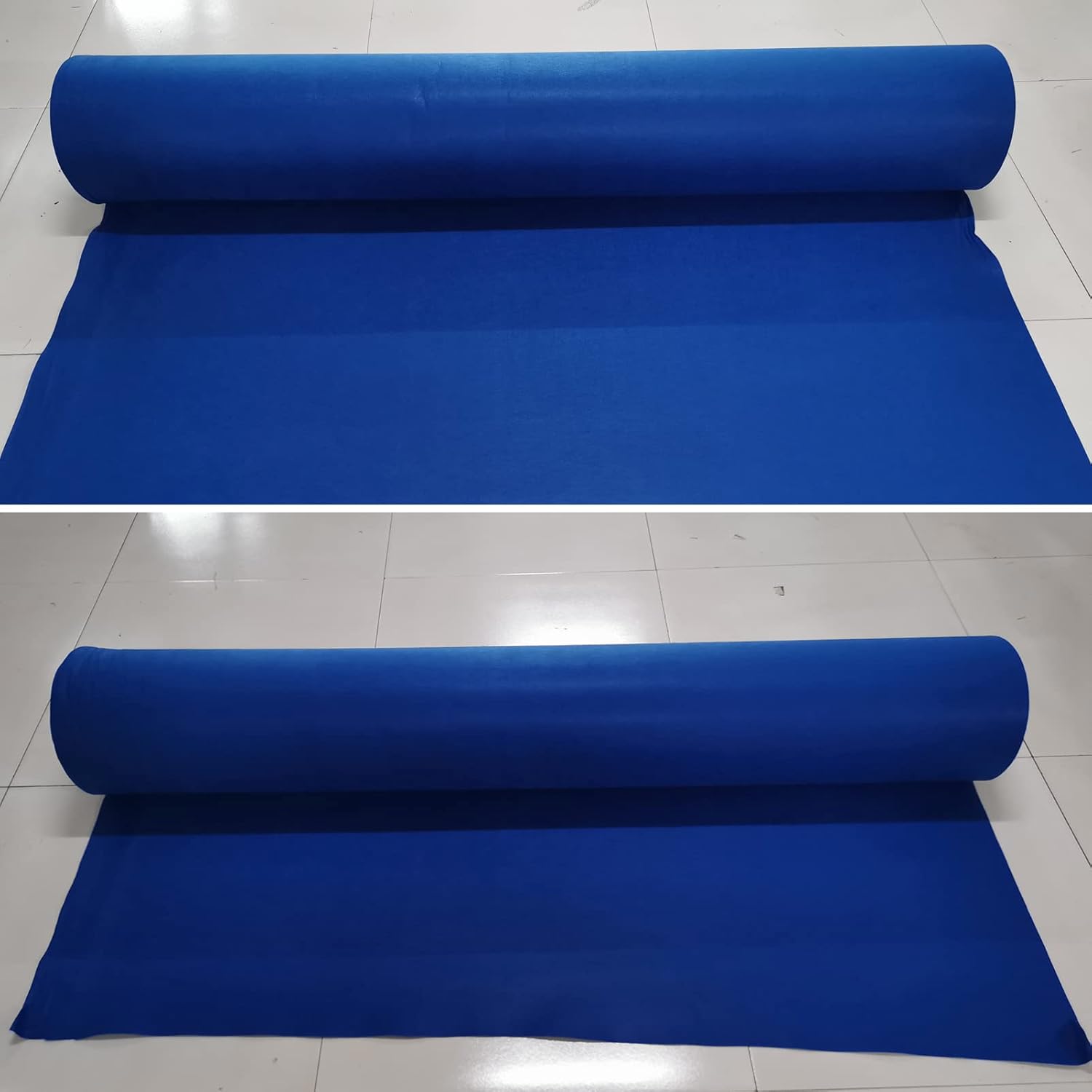 KAMPCO Dark Blue Aisle Runner for Weddings and Parties
