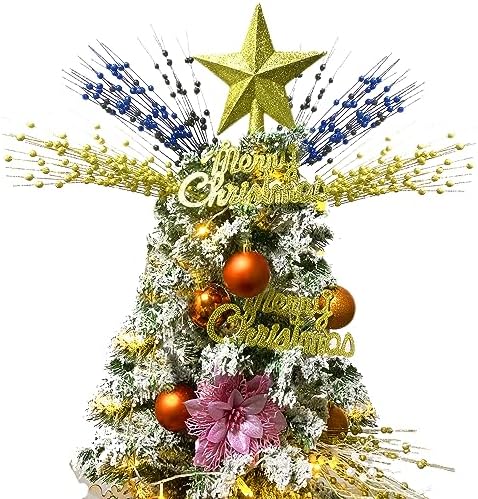 Christmas Glitter Berry Stem Decorations 24 PCS