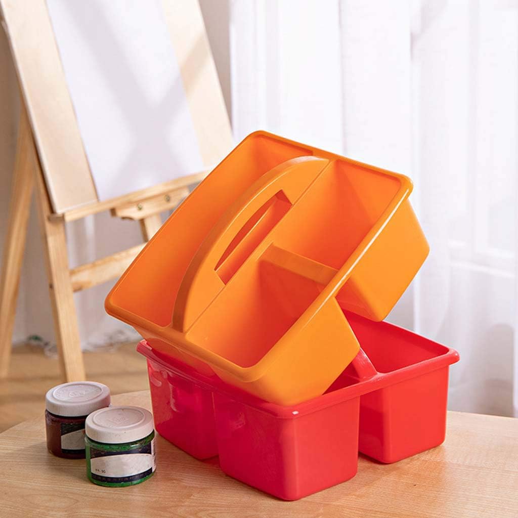 MODODO 3 Compartment Storage Basket Bin Box for Classroom and Home