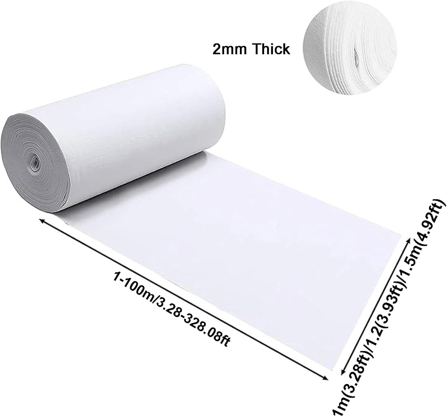 WIGING Light Grey Wedding Aisle Runner Rug
