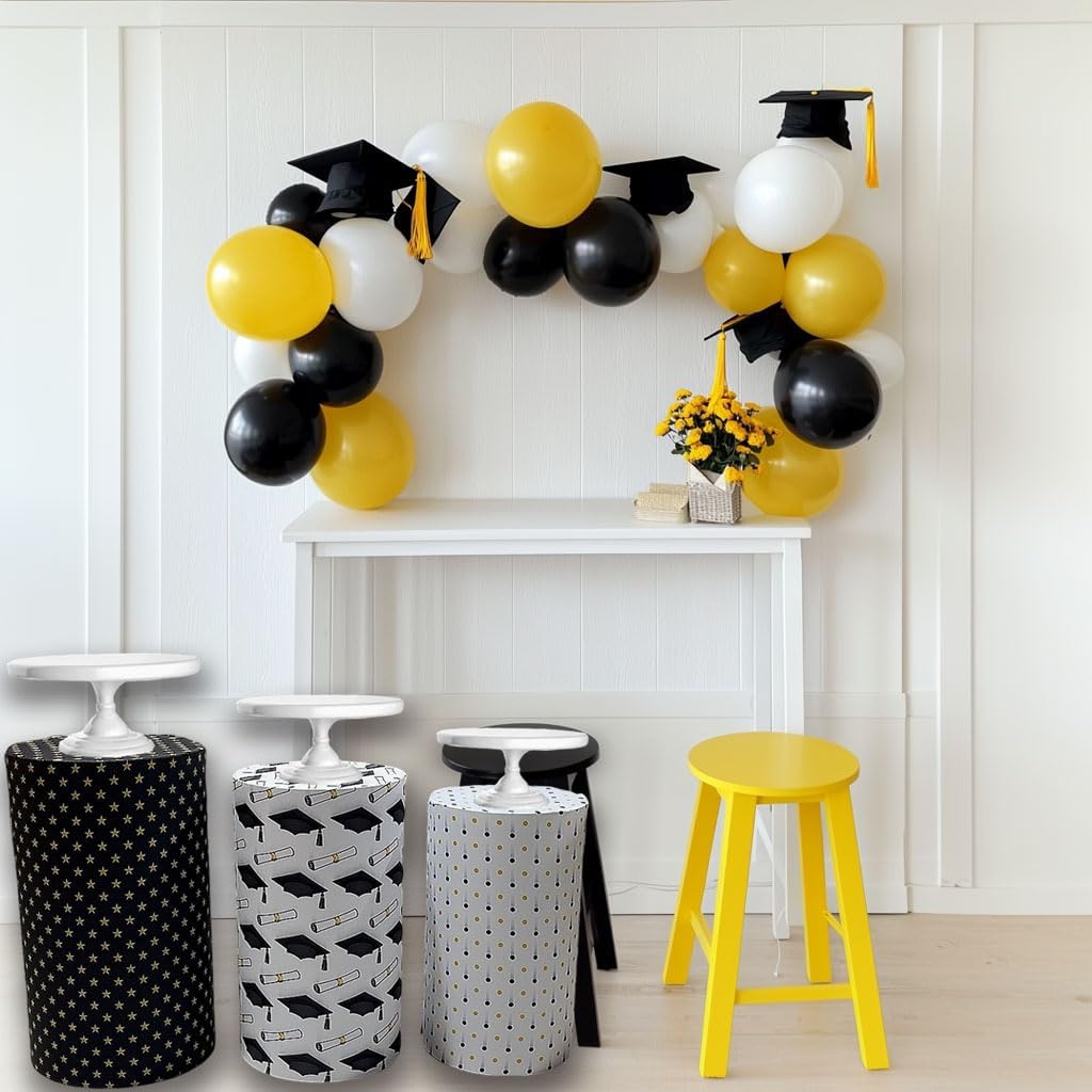 5 Piece Stretch Cylinder Covers for Dessert Tables