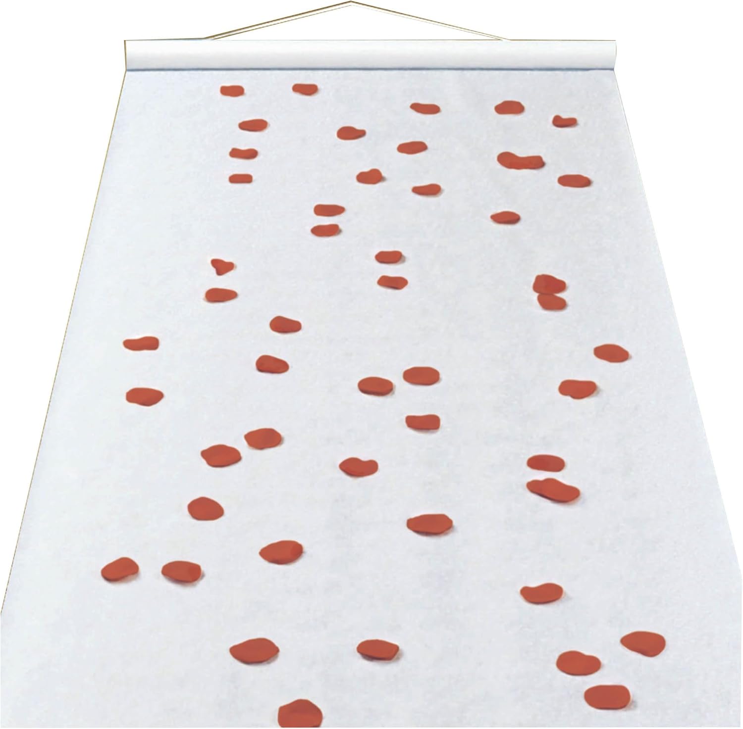 Amscan Elegant White Wedding Aisle Runner 100 ft x 36 Inch