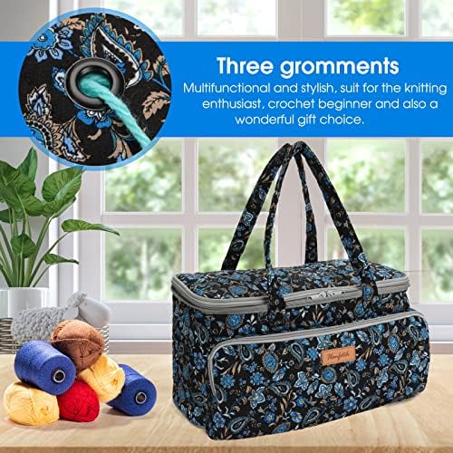 Hanfetch Yarn Bag Large Size Portable Storage Organizer