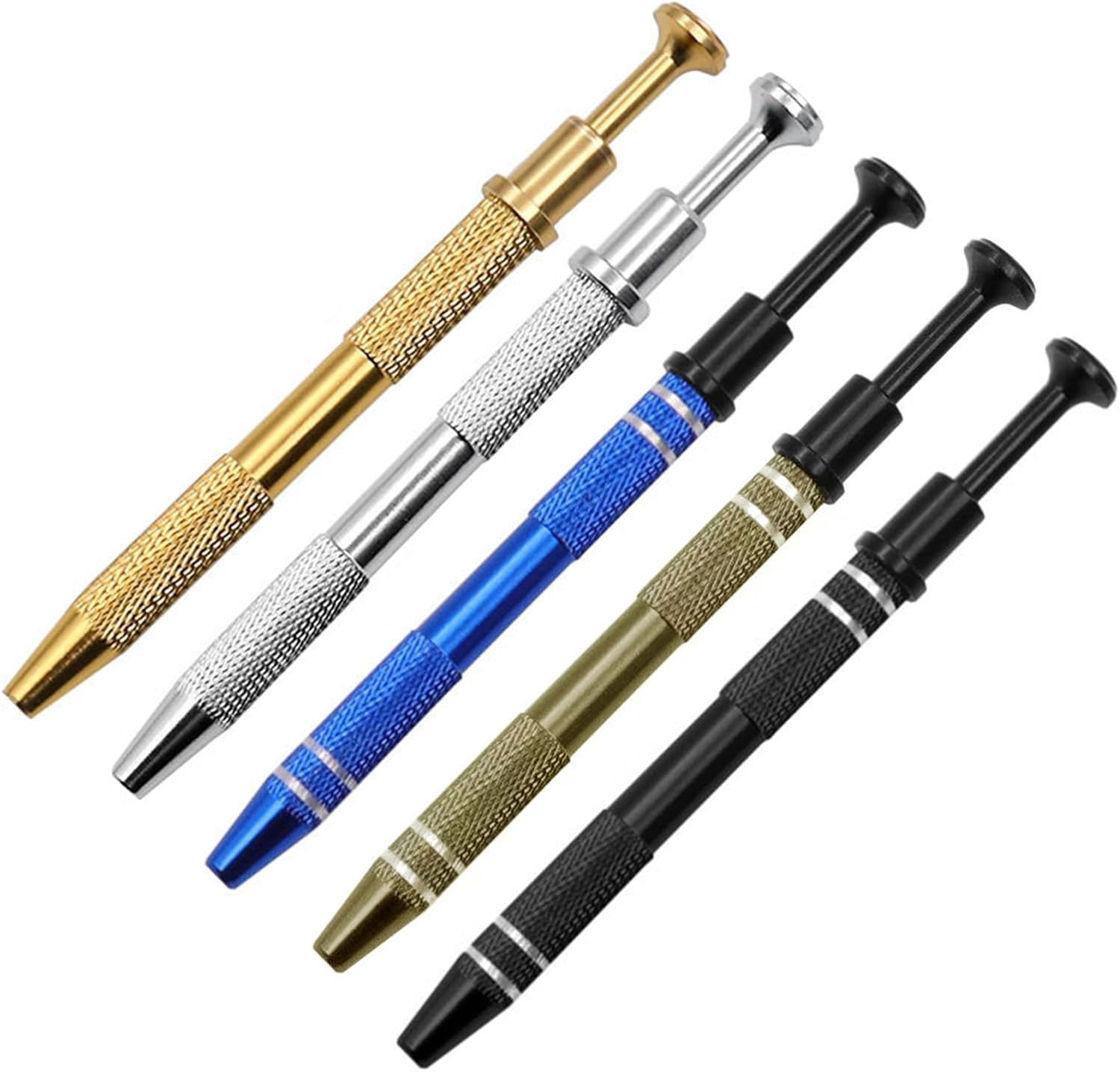 Bead Grabber 4 Prong Metal Jewelry Tweezers for Small Beads