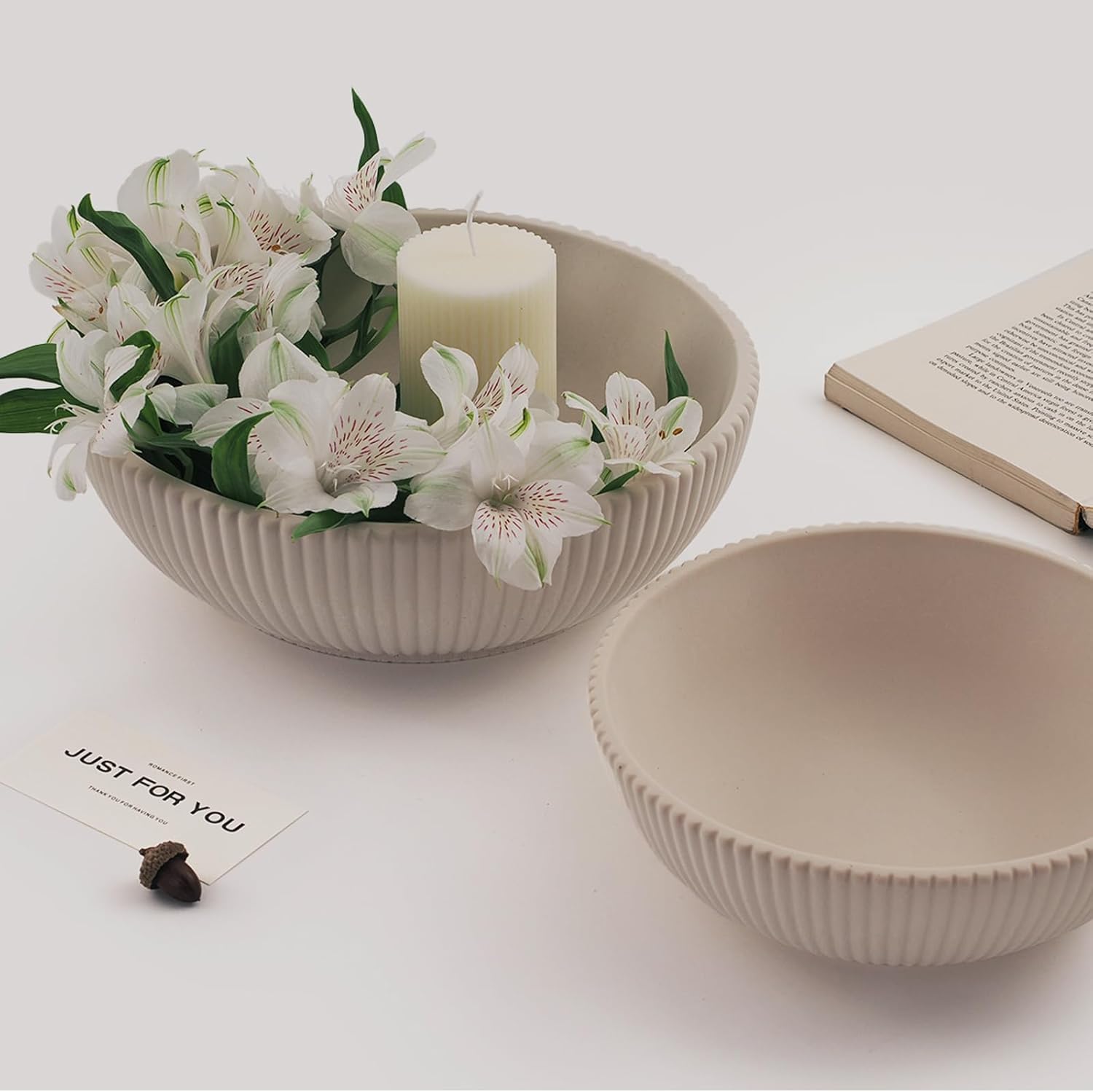 Large Silicone Bowl Mold for Resin Jewelry Candle and Plant Pot