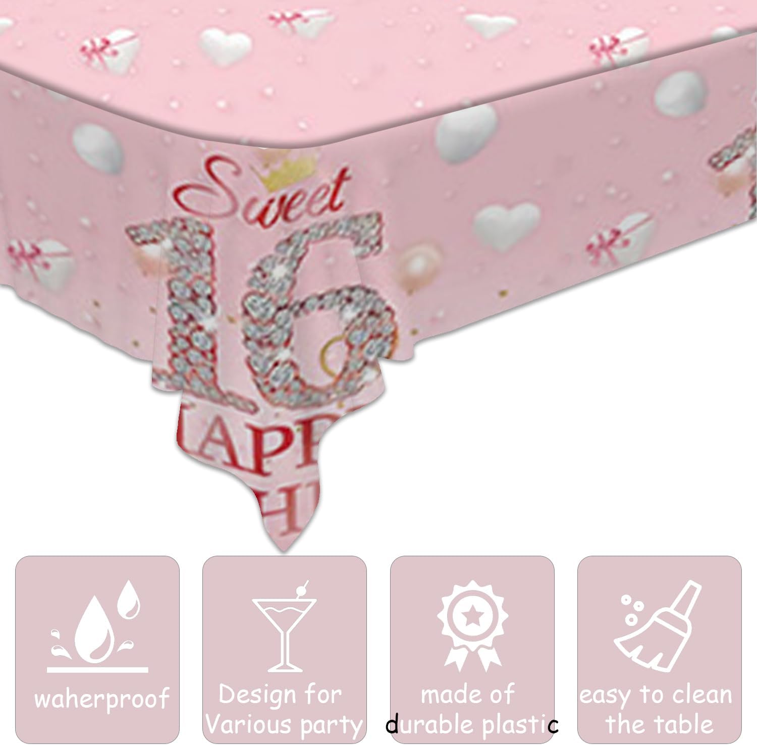 2pcs Butterfly Tablecloth for Party Decorations