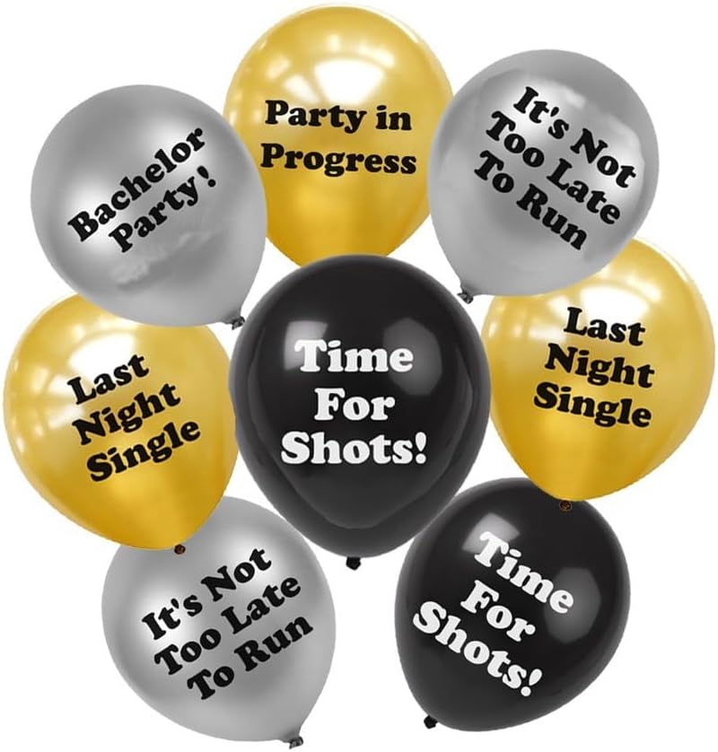 Brosash Bachelor Party Decorations 26 Piece Set