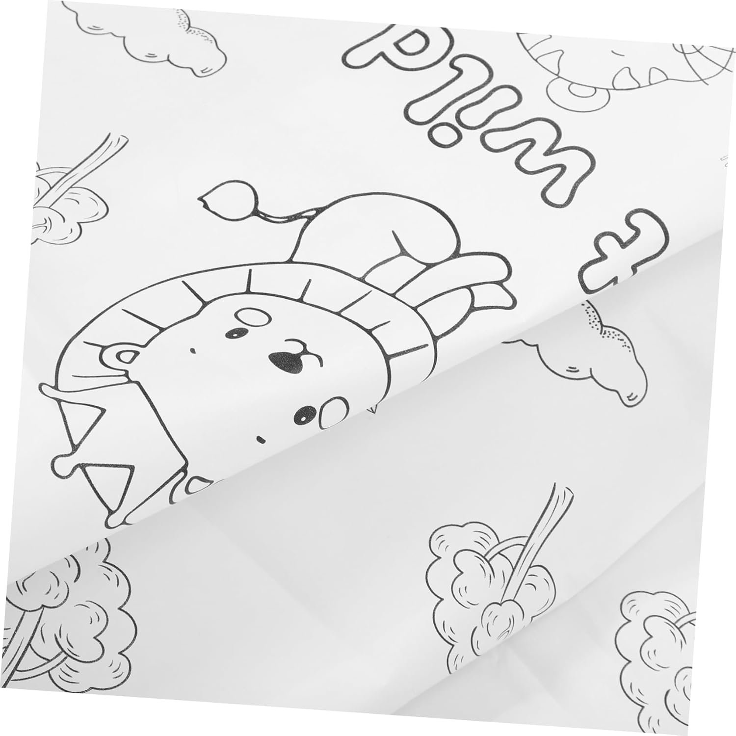 Zoo Theme Birthday Tablecloth for Kids and Parties