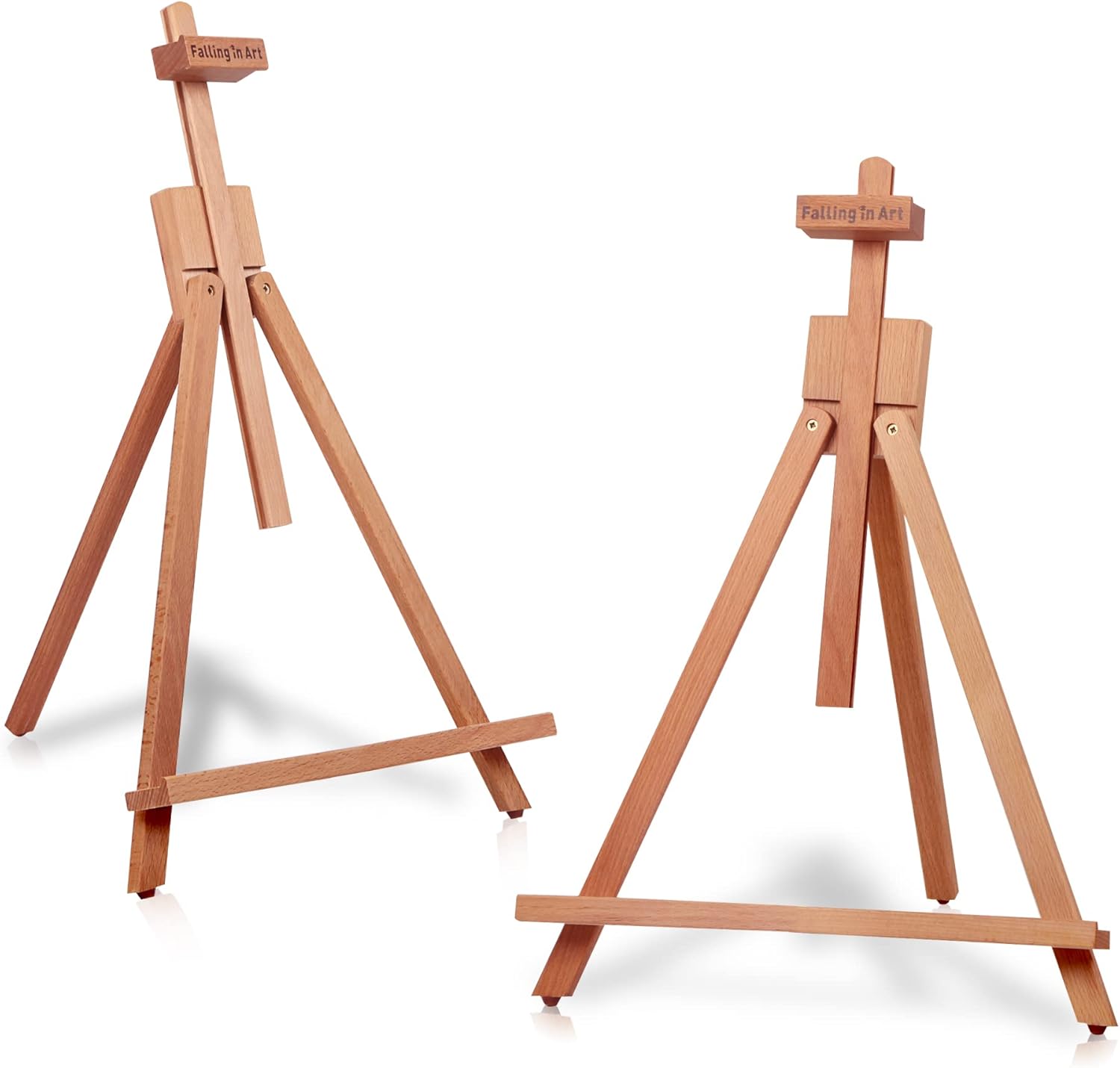 Falling in Art 25 Tabletop Easel Stand Set