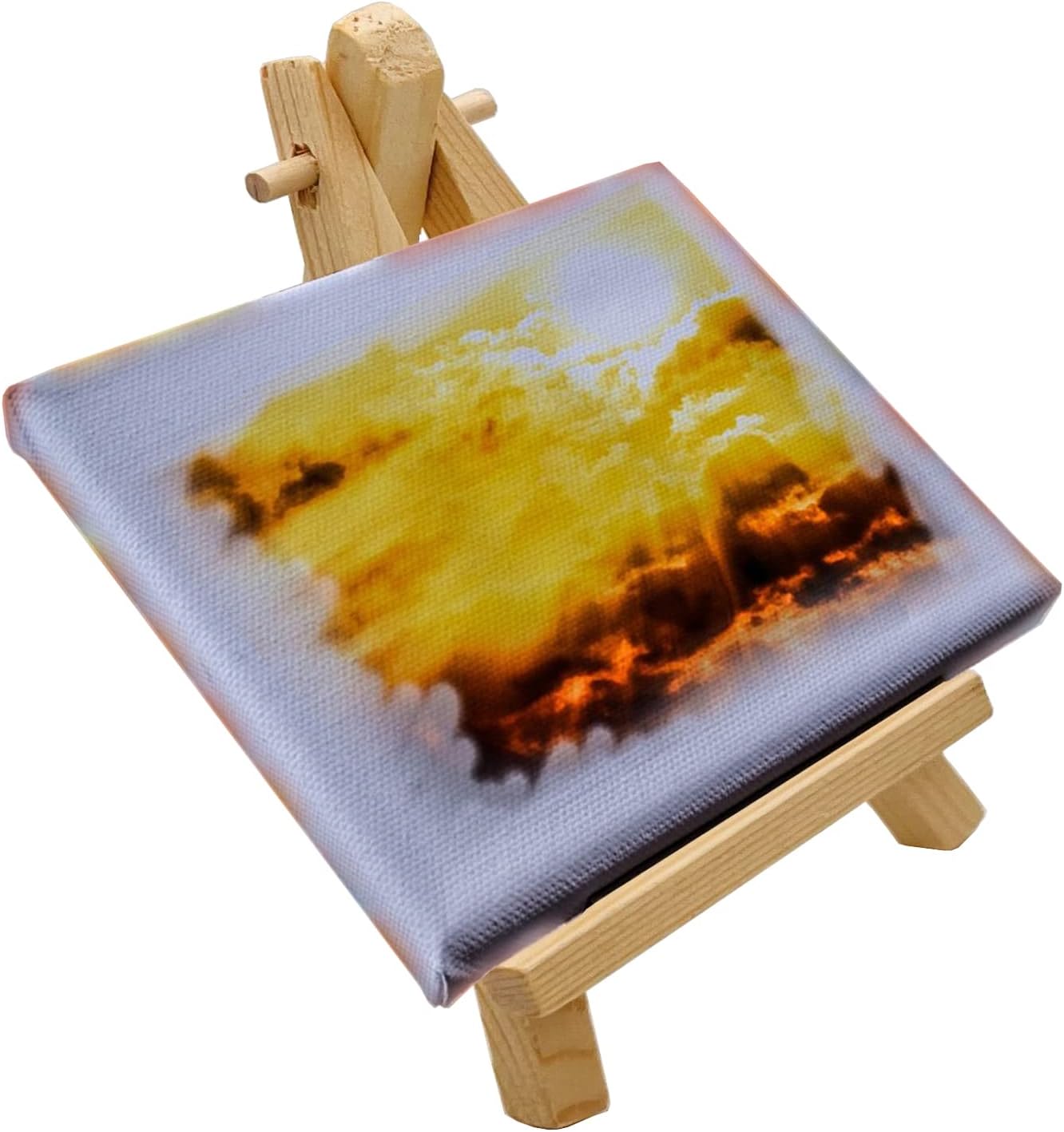 75 Inch Mini Wood Display Easel 10 Pcs Tabletop Easels