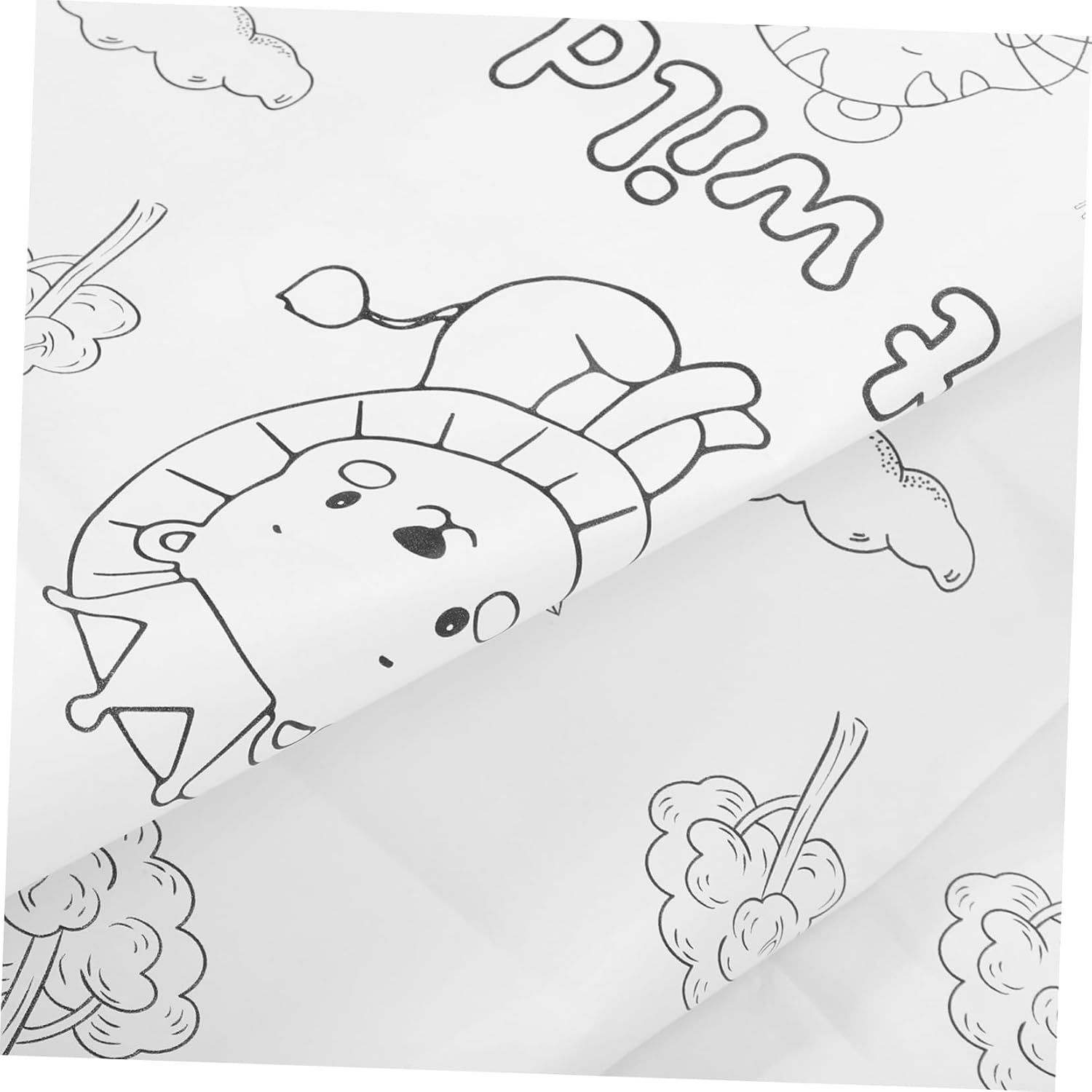 ARTIBETTER Birthday Animal Tablecloth for Parties and Celebrations
