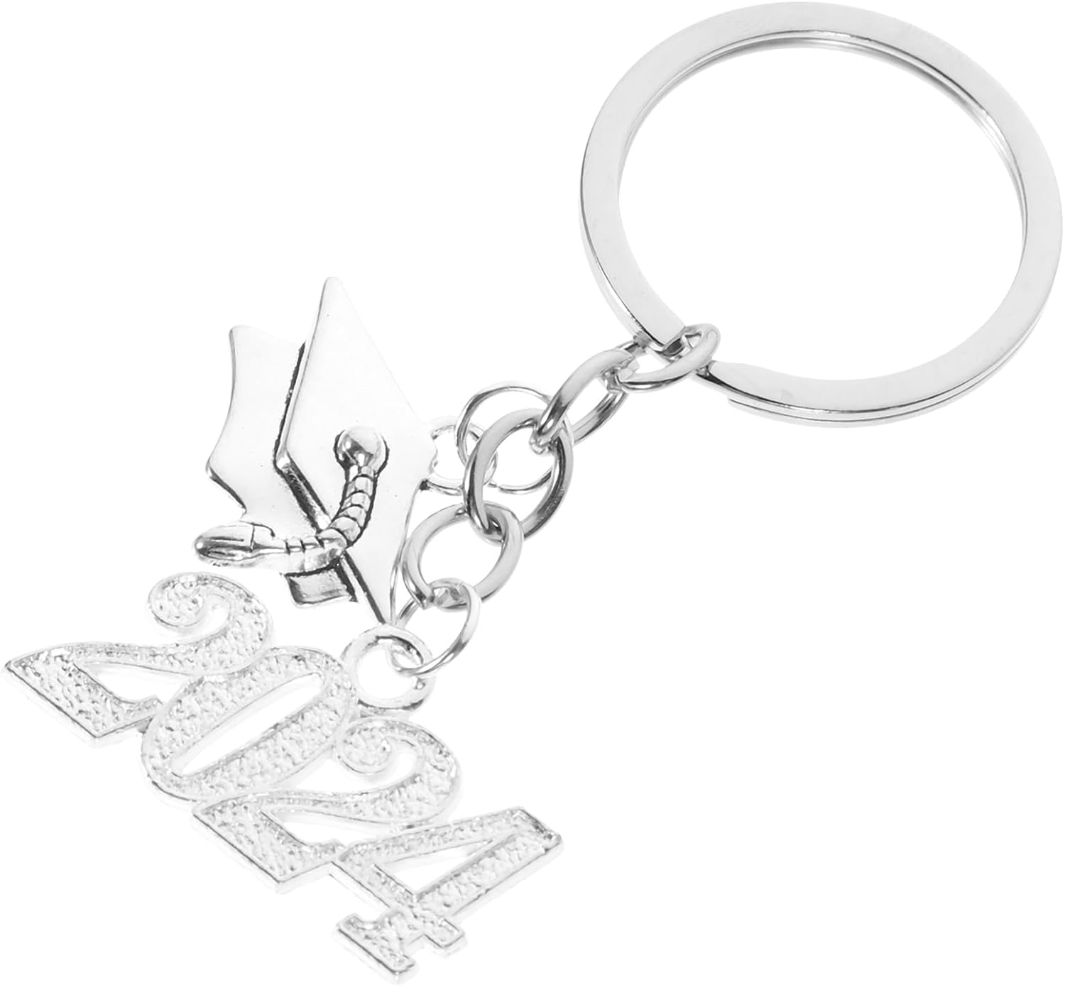 LUOZZY 2024 Graduation Keychain Keyring Party Favor Gift