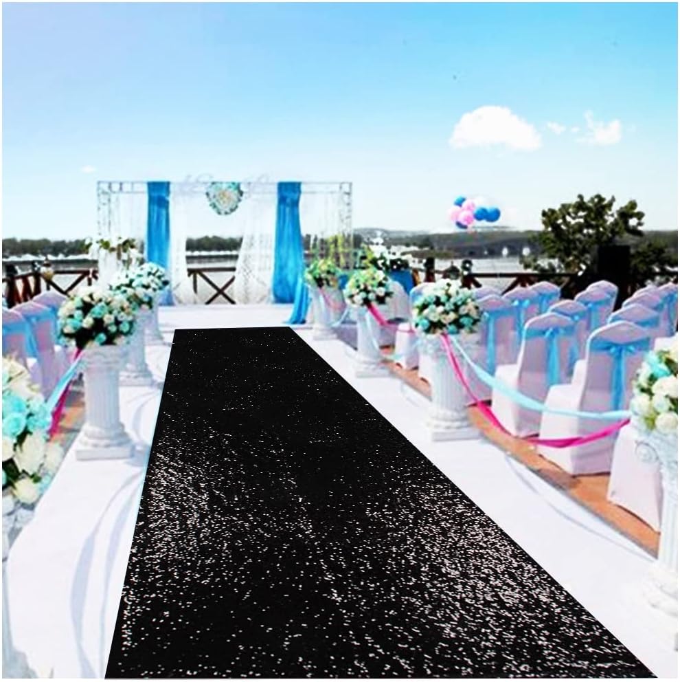 Partisout Sequin Aisle Runner Wedding Carpet