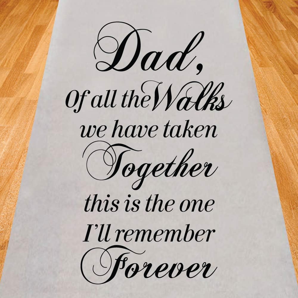 Gifts Company Wedding Aisle Runner 75 Feet Long