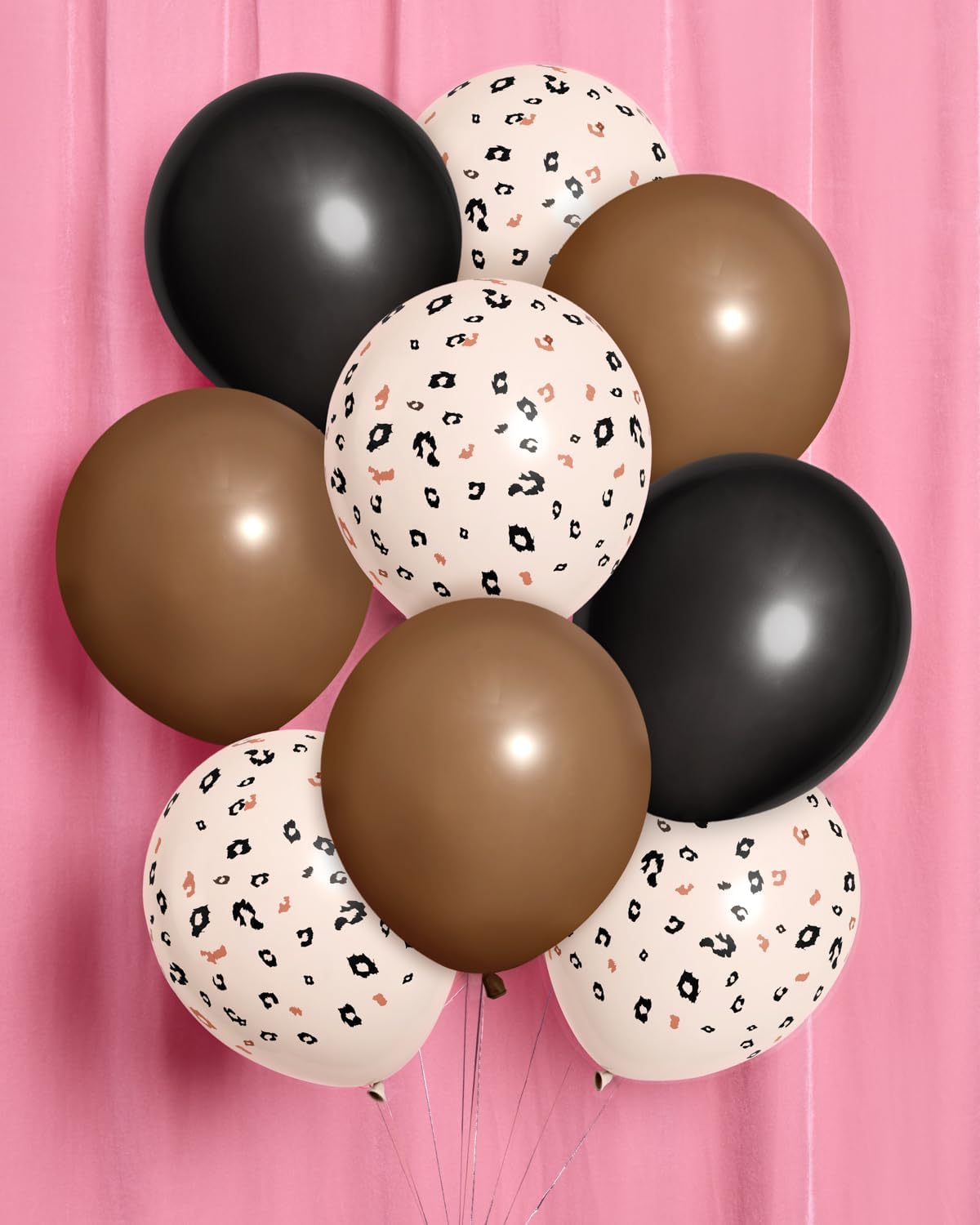Cheetah Print Latex Balloons 24 Pack 12 Inch