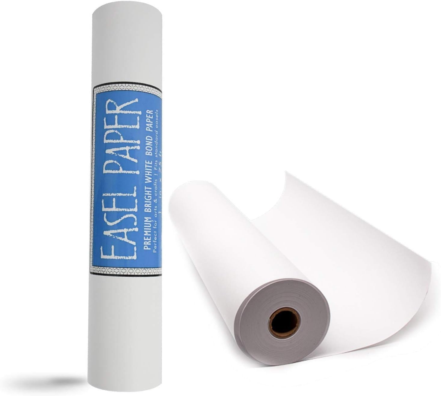 White Art Easel Paper Roll 18x75 Feet