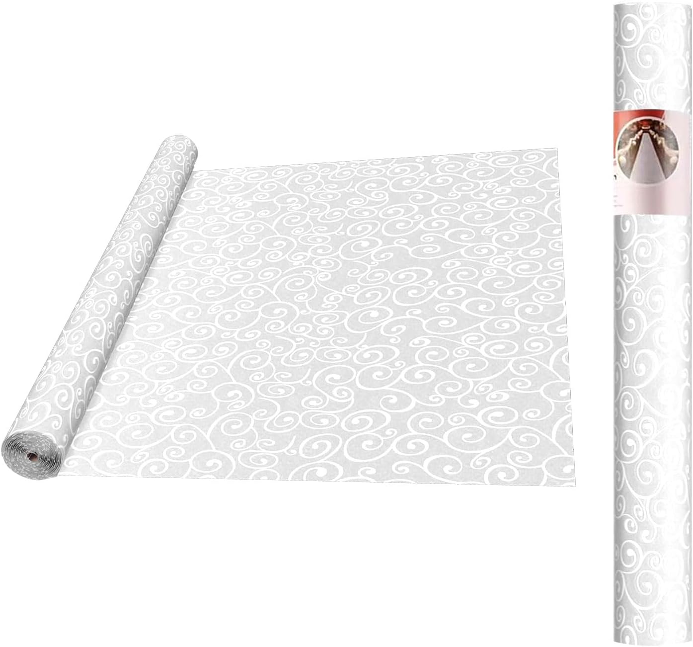 FrenzyBird 3x100 Feet White Aisle Runner for Wedding and Halloween