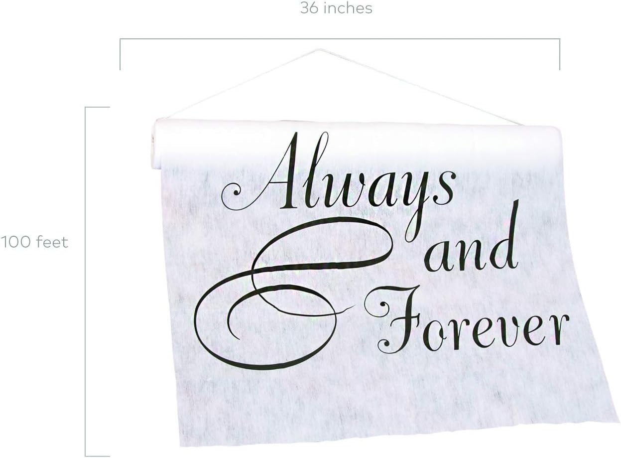 Fun Express Aisle Runner for Wedding Ceremony Outside 1