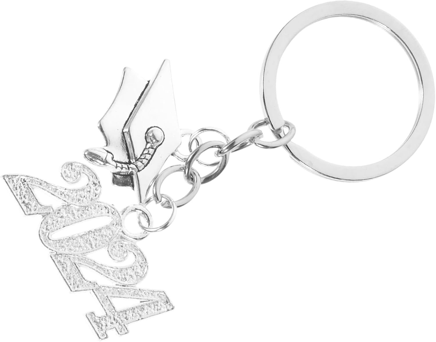 LUOZZY 2024 Graduation Keychain Keyring Party Favor Gift