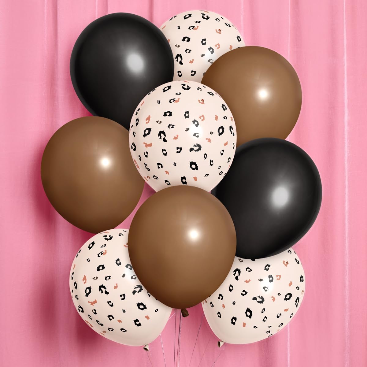 Cheetah Print Latex Balloons 24 Pack 12 Inch