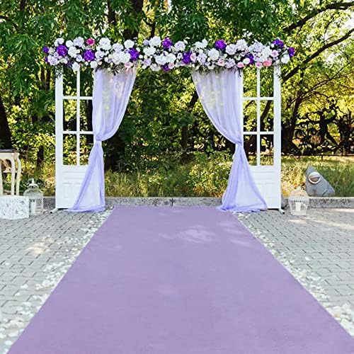 KAMPCO Purple Wedding Aisle Runner Carpet 2mm Thickness