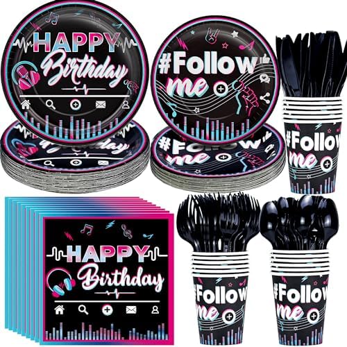 Music Theme Party Decorations Set for 20 Guests