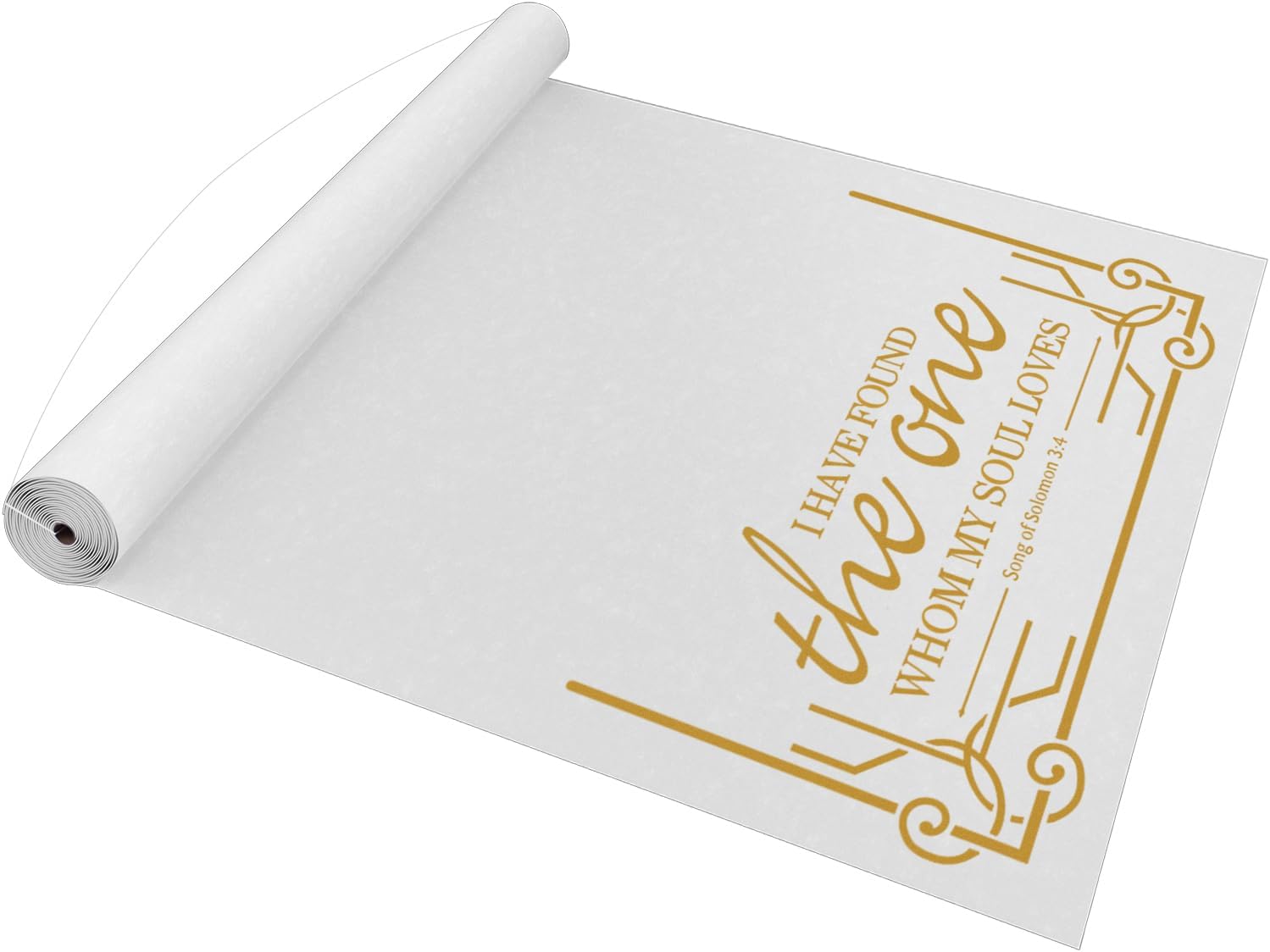 FrenzyBird Aisle Runner Wedding 3x100 Feet White Walkway Decor