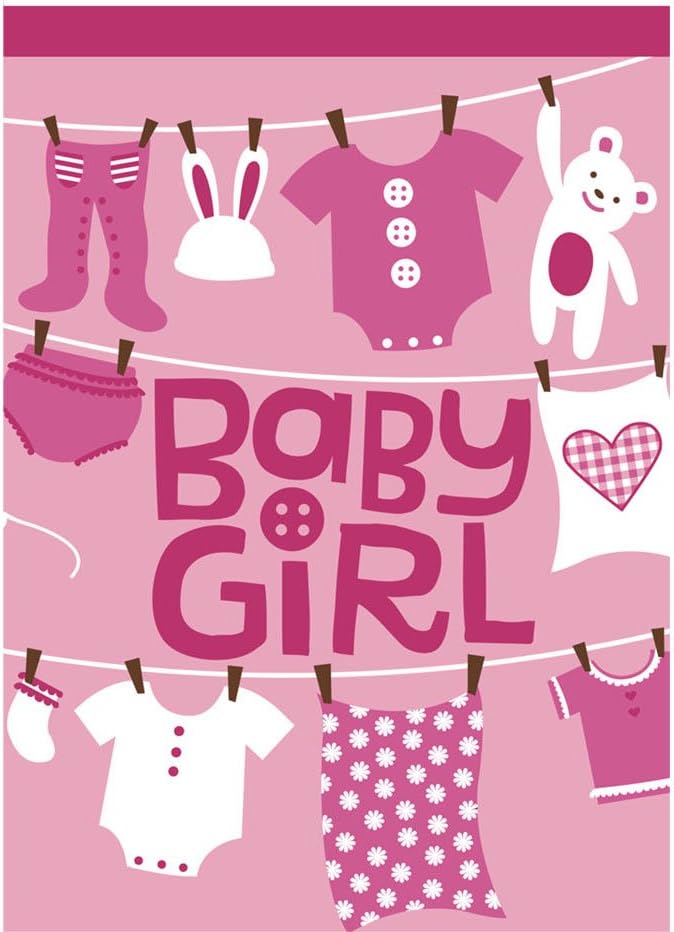 Hallmark Cute As A Button Girl Table Cover