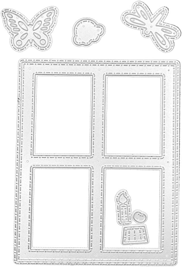 Happy Easter Bunny Metal Die-Cutting Stencil DIY Scrapbooking Stamp