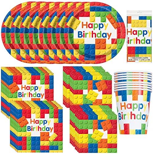 Unique Building Blocks Party Bundle for Kids