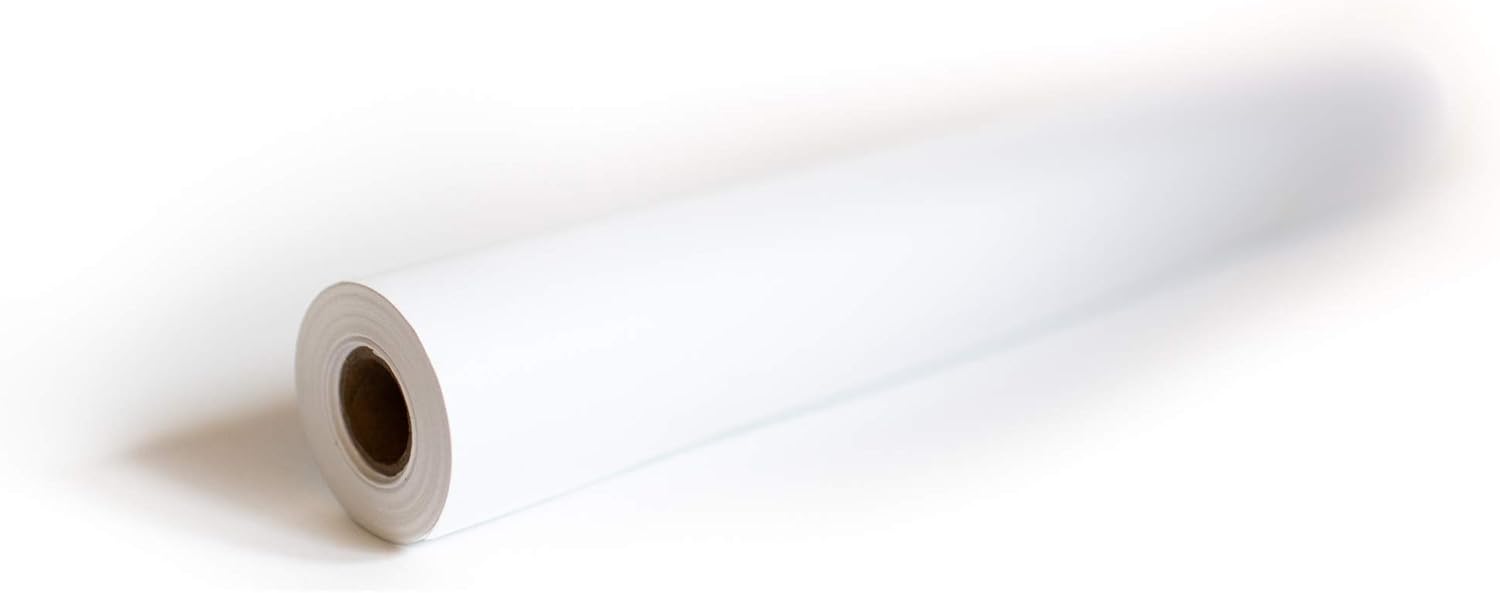 White Art Easel Paper Roll 18x75 Feet