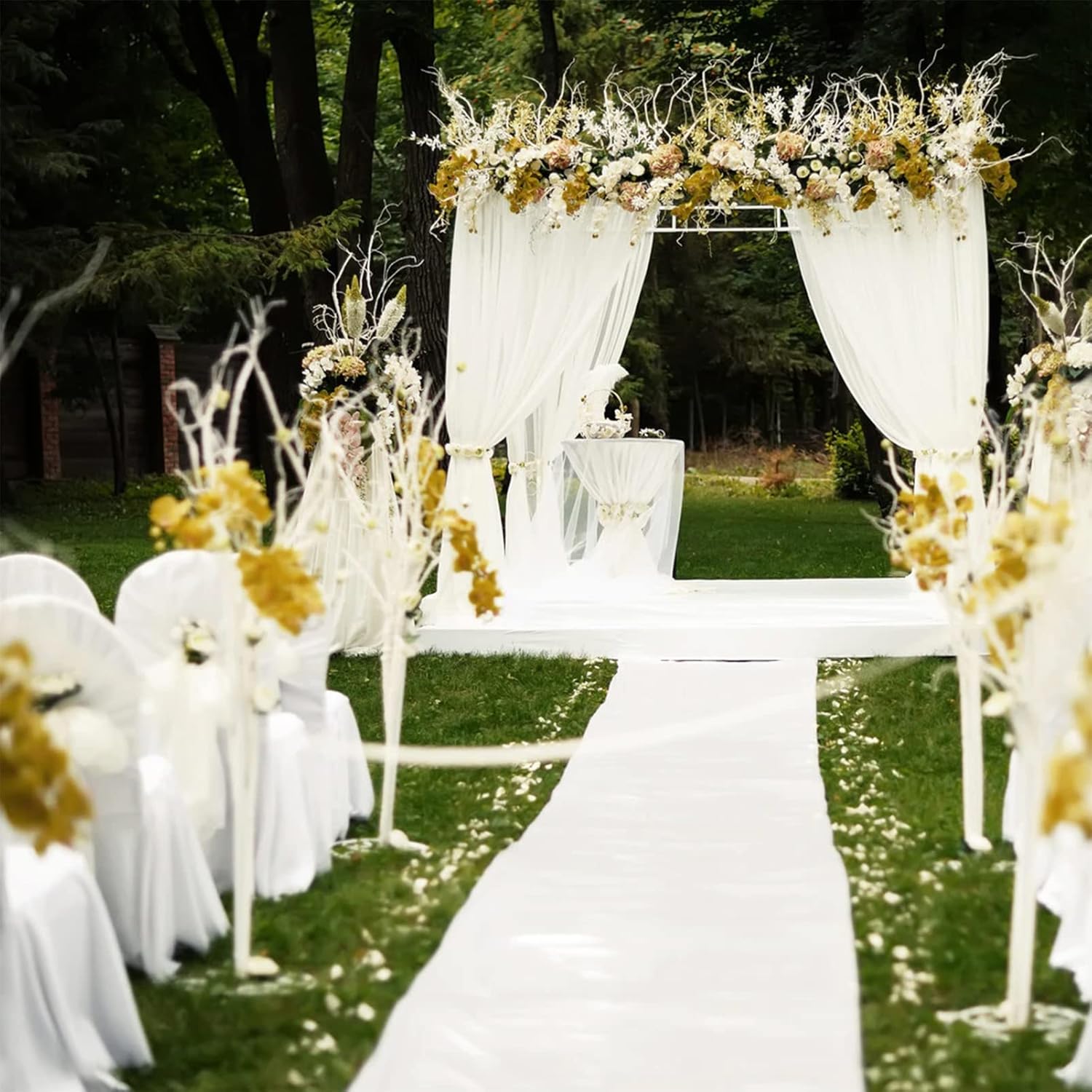 KAMPCO Wedding Aisle Runner Carpet Walkway