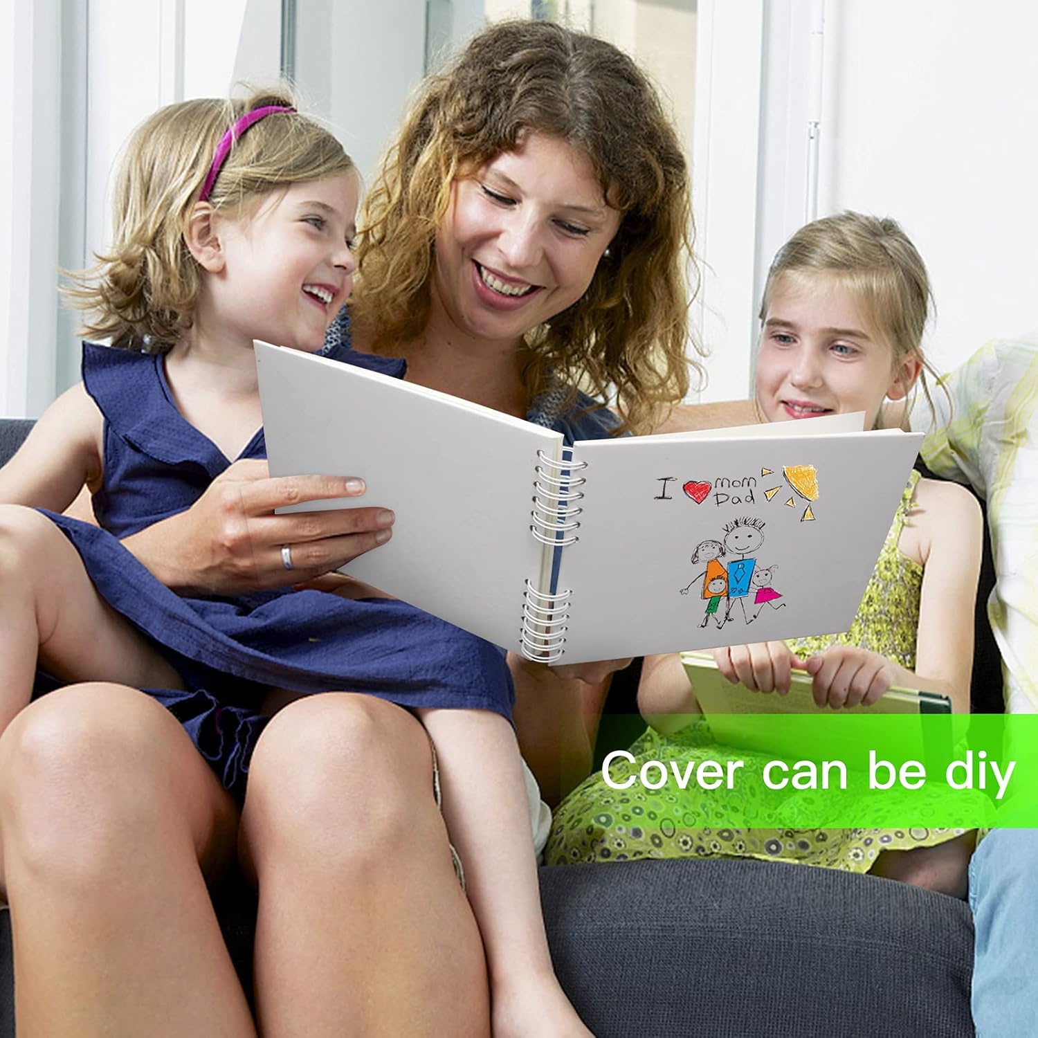EVNEED Scrapbook Photo Album Wedding Guest Book