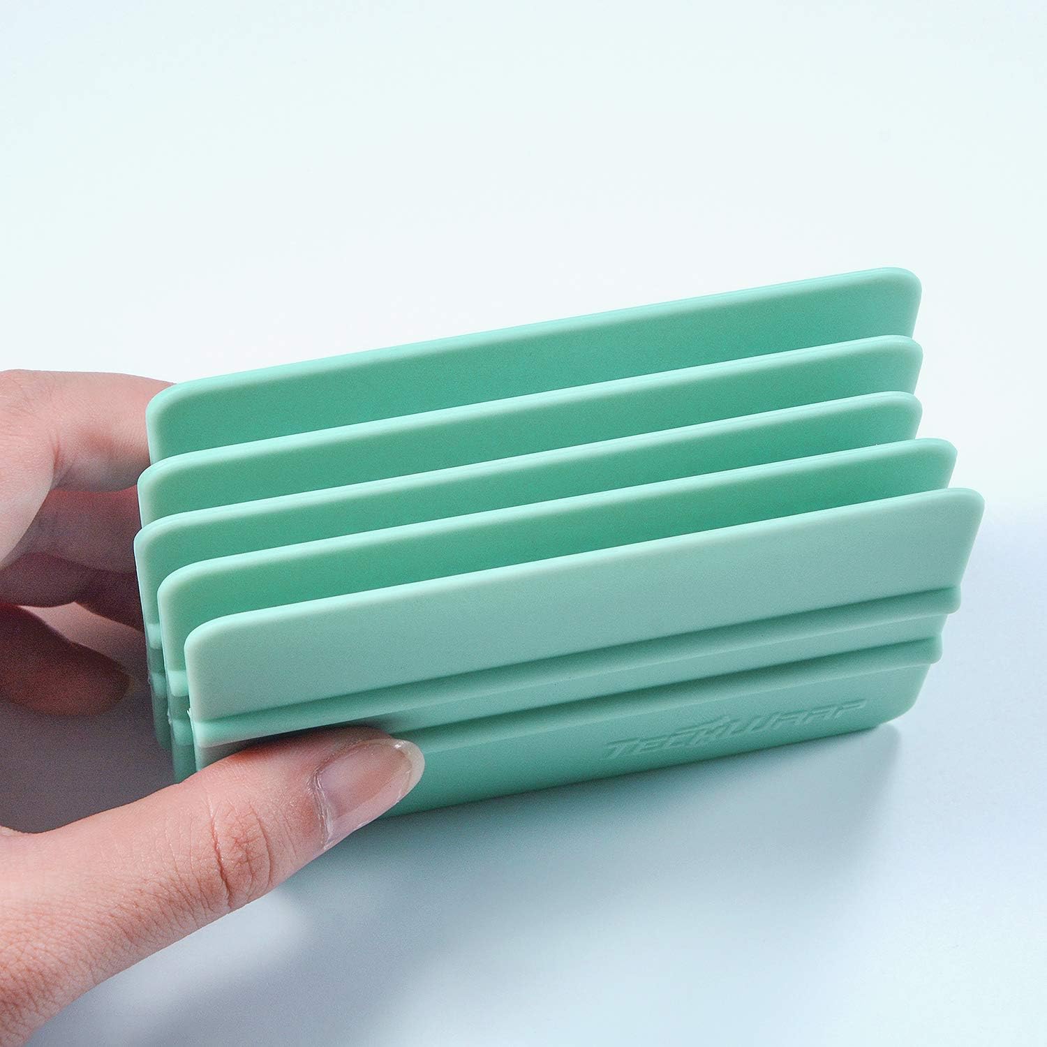 TECKWRAP Craft Mint Squeegee Vinyl Scraper Tool 2pcs Pack