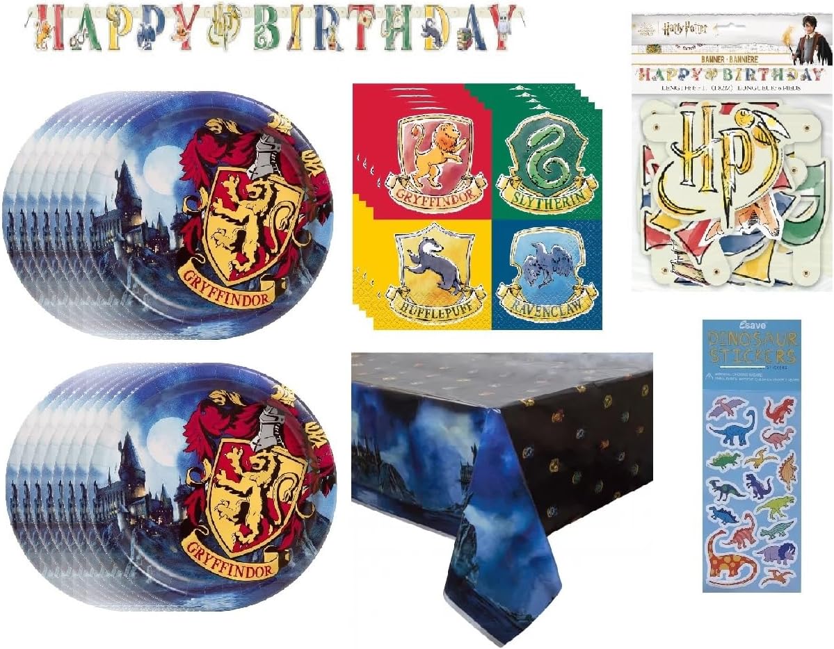 Harry Potter Birthday Party Supplies Decoration Bundle Pack