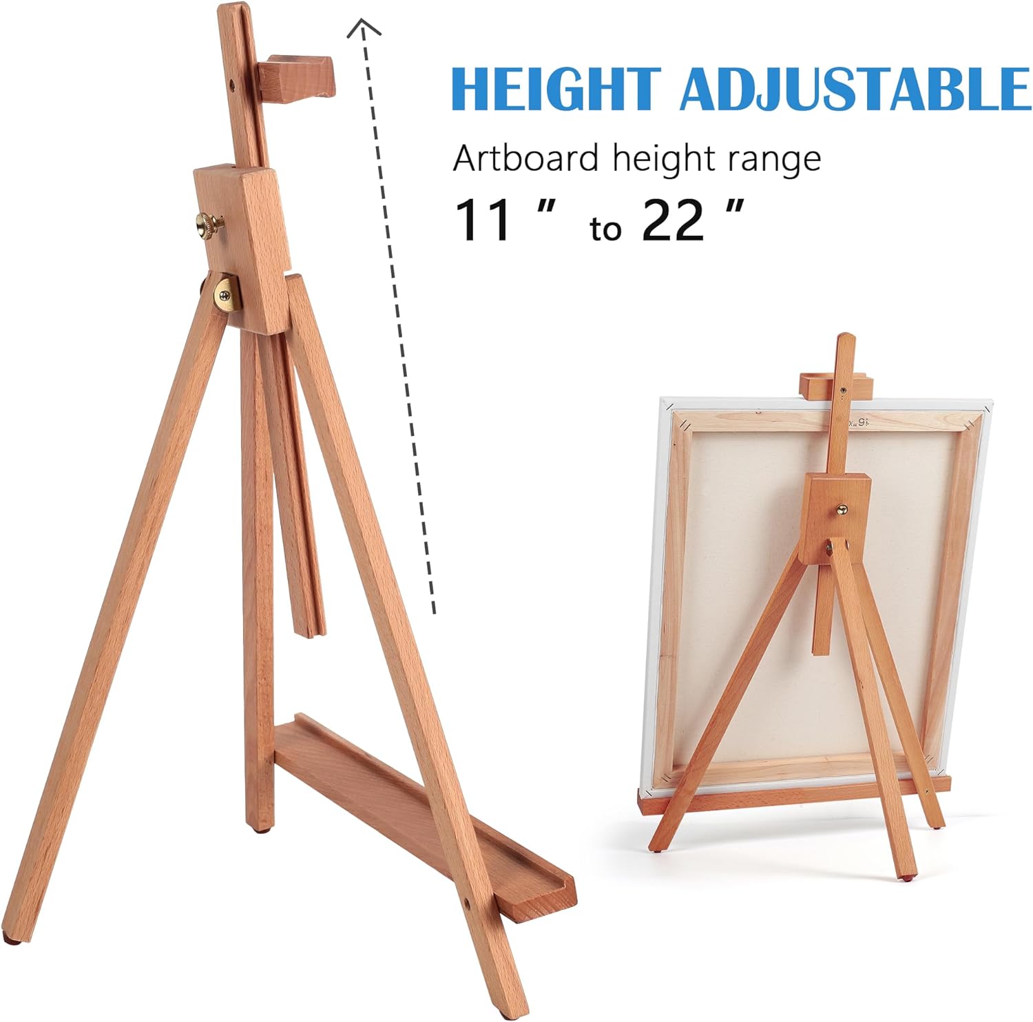 Falling in Art 25 Tabletop Easel Stand Set