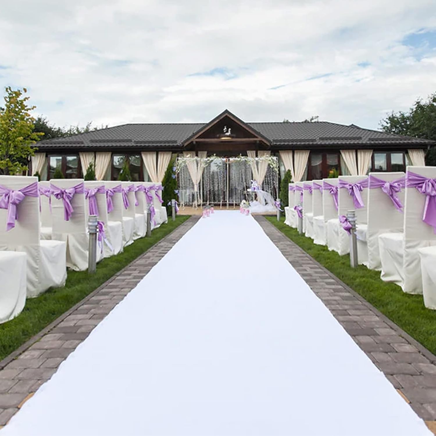 KAMPCO Wedding Aisle Runner Carpet 2mm Thickness