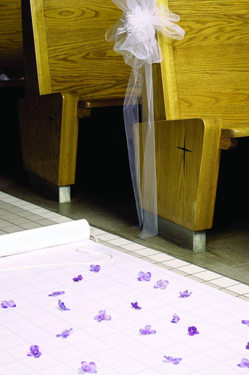 Wedding Aisle Runner 100 Feet Long White