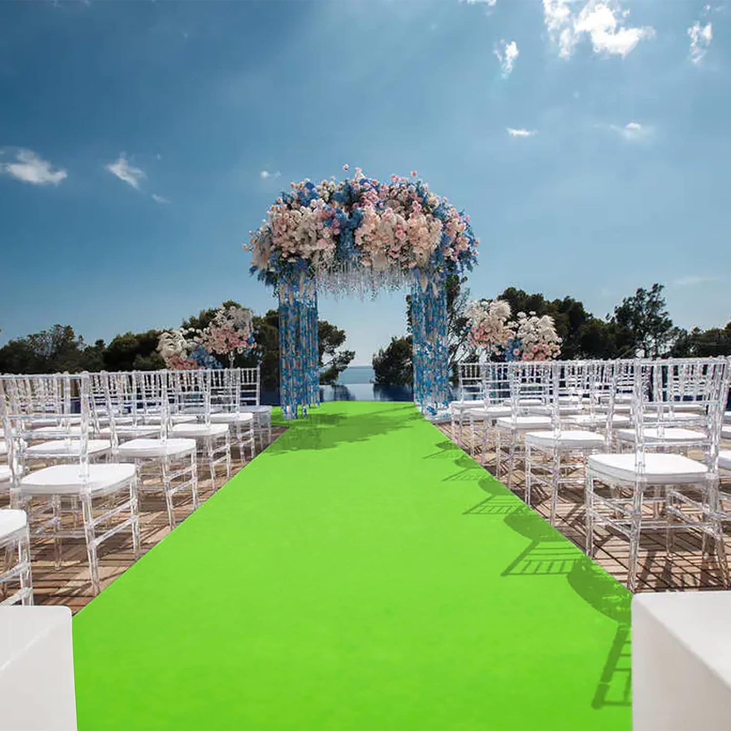 Personalized Wedding Aisle Runner Carpet Non Slip Runway