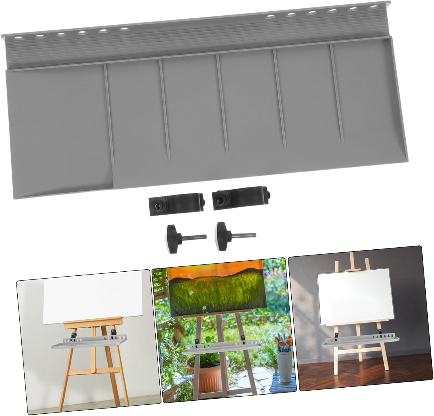 Lightweight Detachable Easel Tray for Art Students