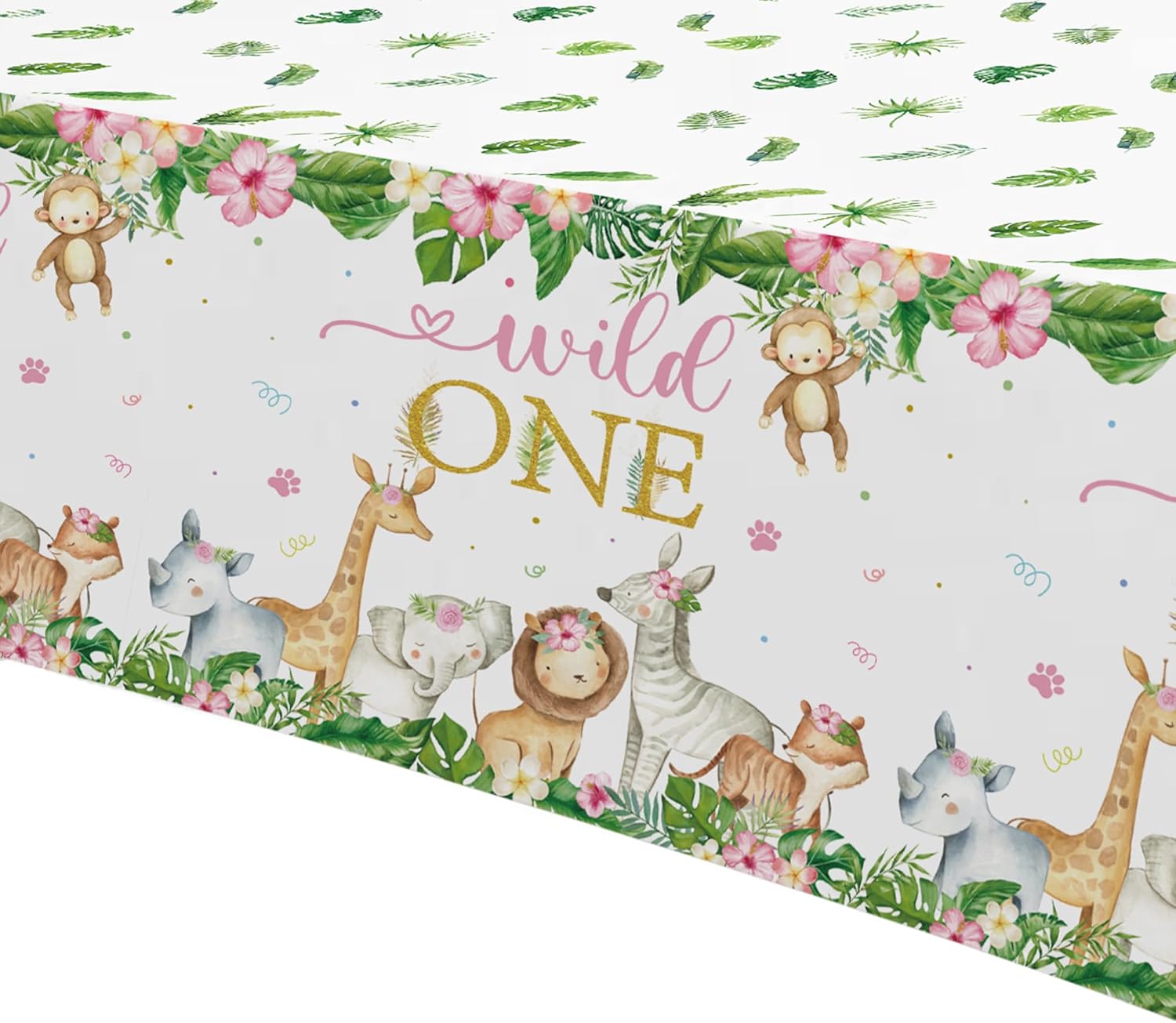 Wild One Birthday Decorations Tablecloth Set